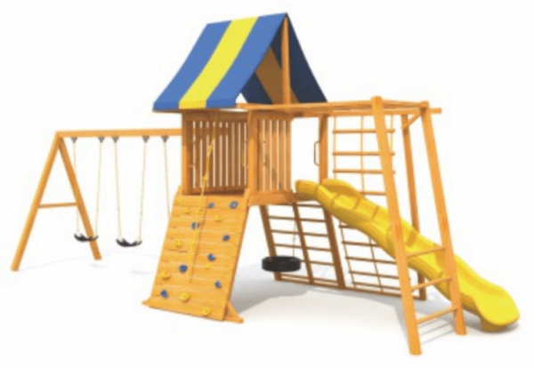 school children outdoor playground