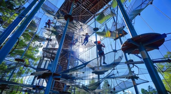 high adventure ropes course - Image 4