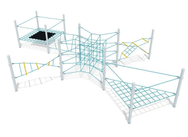 Agility Nets climbing
