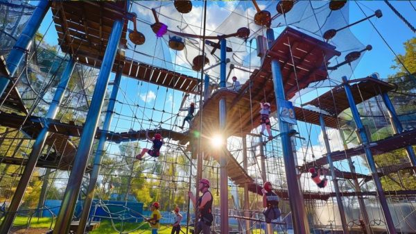 high adventure ropes course - Image 2
